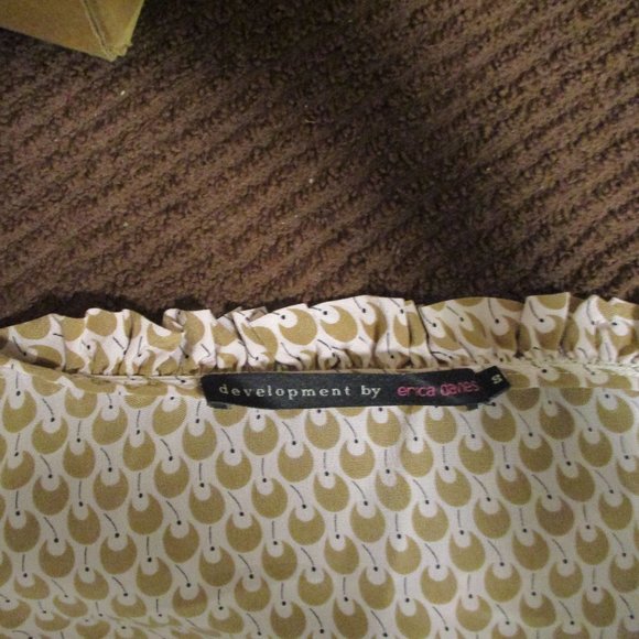 Development by Erica Davies Brown Tan Tank Top 8 Medium - Picture 4 of 15